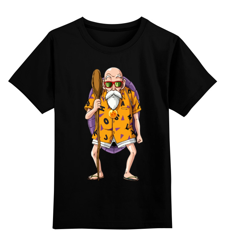 

Футболка детская Printio Master roshi (dragon ball) цв. черный р. 116, Master roshi (dragon ball)