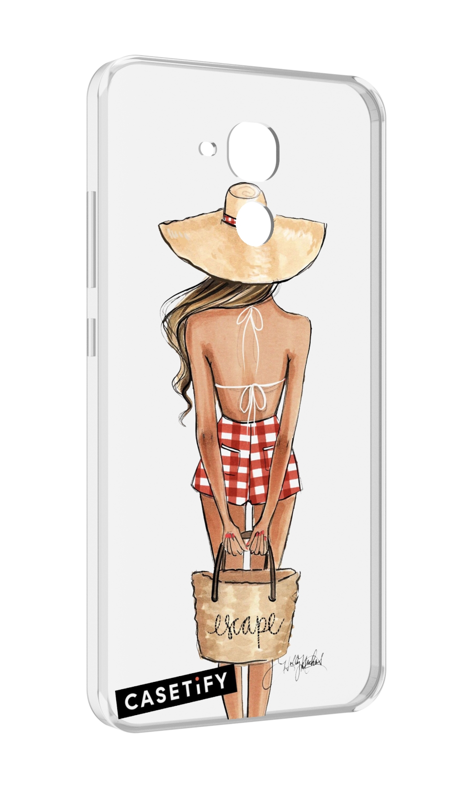 

Чехол MyPads CASETiFY женский для Huawei Honor 5C/7 Lite/GT3 5.2, Прозрачный, Tocco