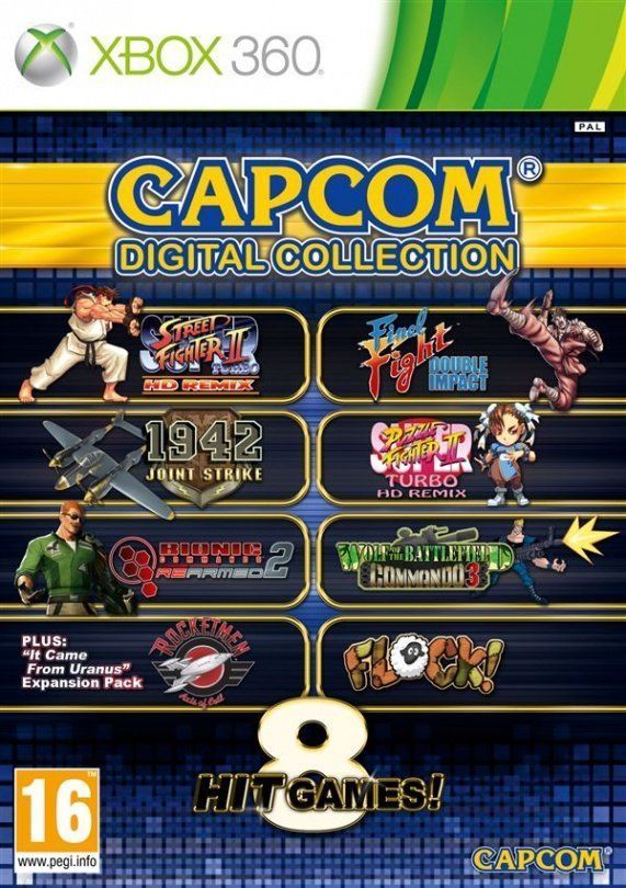 Игра Capcom Digital Collection (Xbox 360, полностью на иностранном языке)