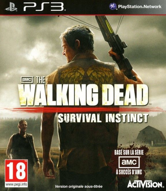 Игра The Walking Dead Survival Instinct (PlayStation 3, полностью на иностранном языке)