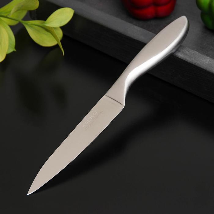 Нож куxонный Доляна Salomon, универсальный, лезвие 12,5 см