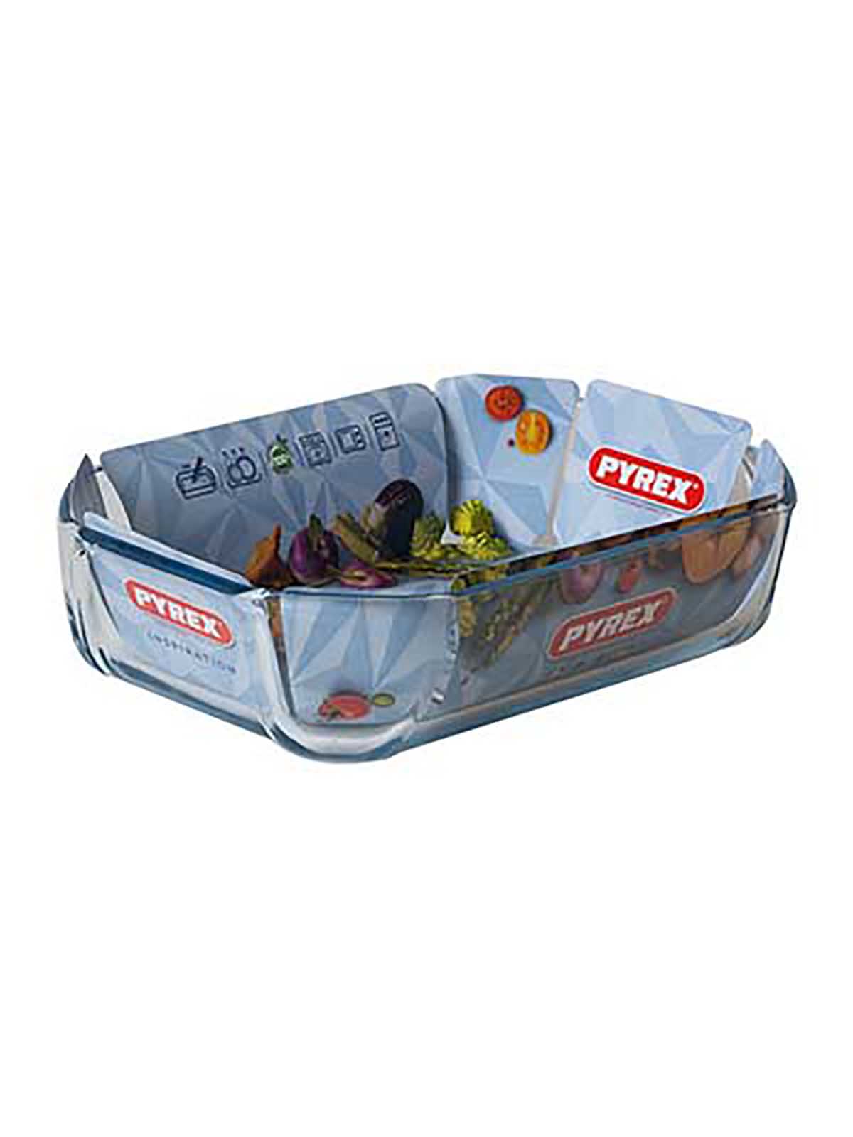 

Форма для запекания Pyrex Inspiration, стеклянная, 27х18 см, Прозрачный