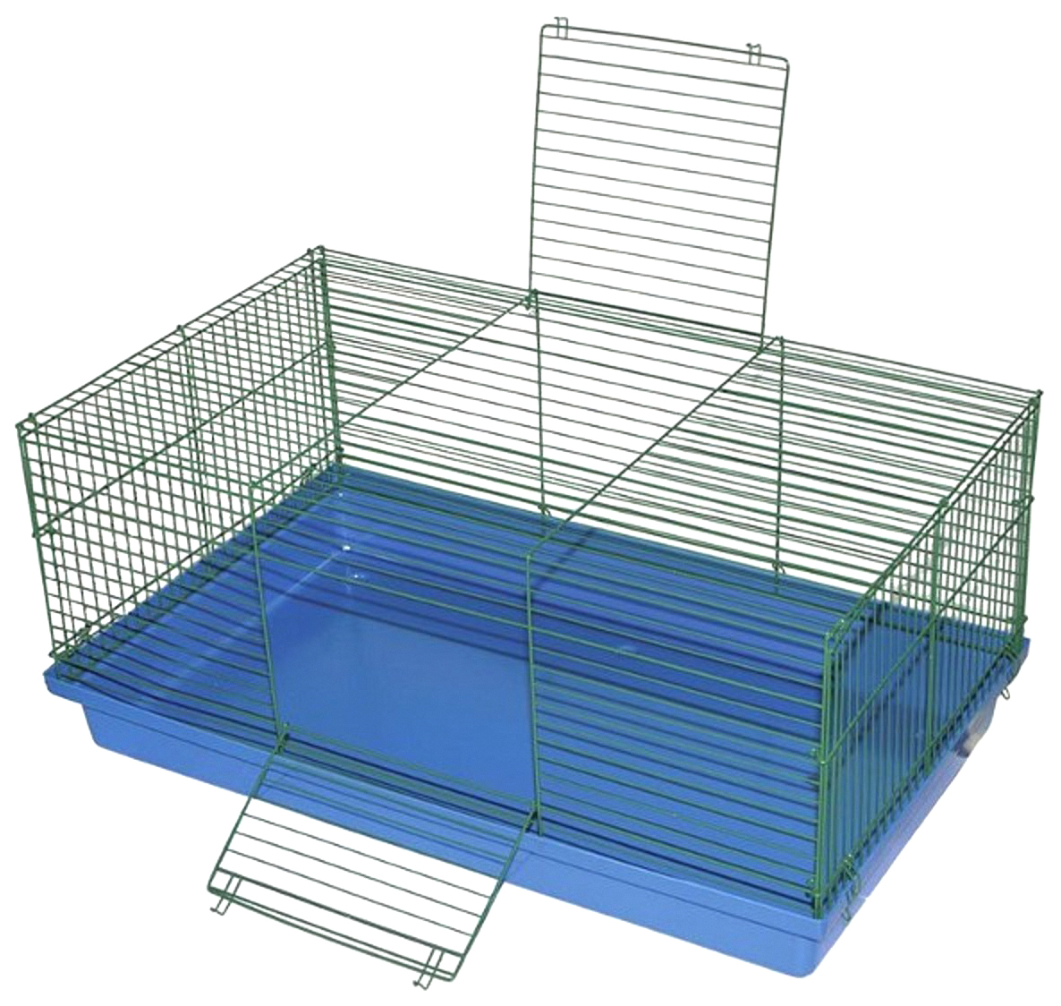 Клетка для кроликов КлК-2 900х550х400, пластиковый поддон