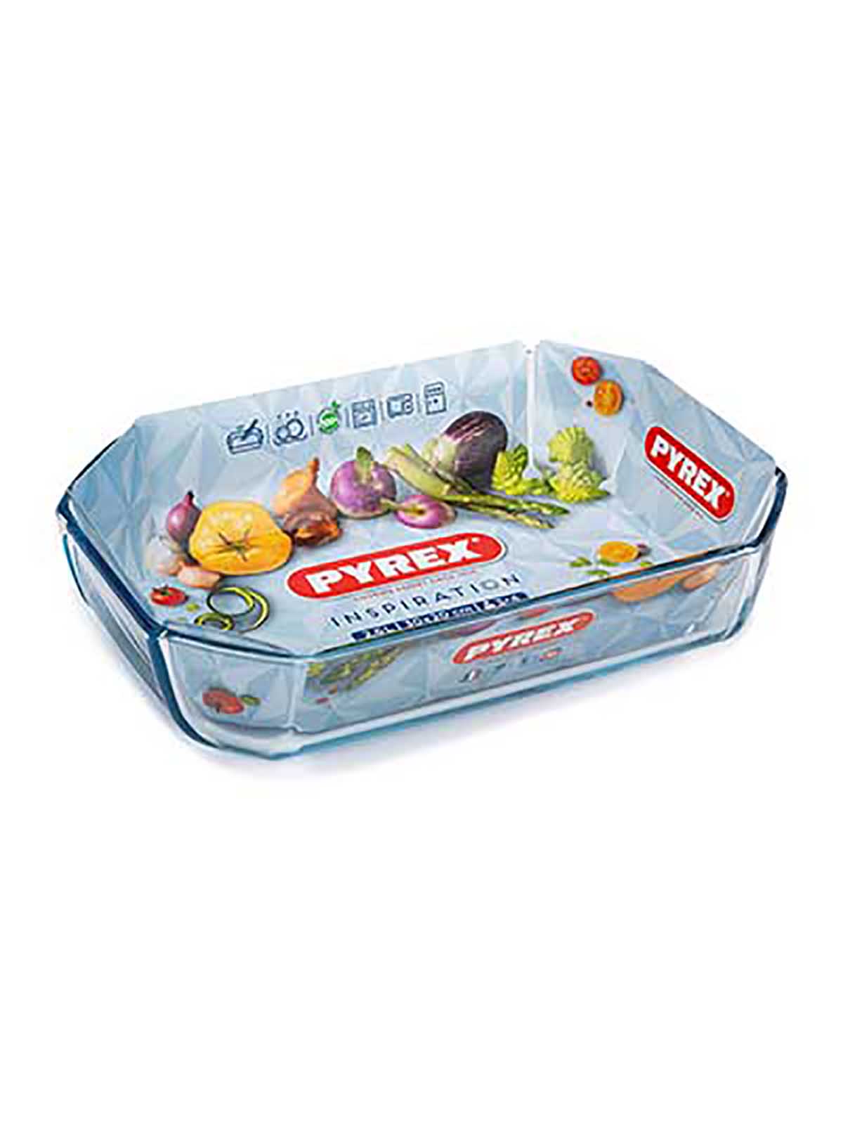 

Форма для запекания Pyrex Inspiration, стеклянная, 30х20 см, Прозрачный