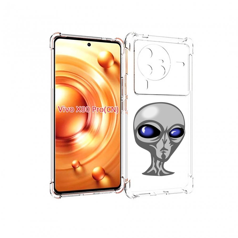 

Чехол MyPads инопланетянин для Vivo X80 PRO, Прозрачный, Tocco