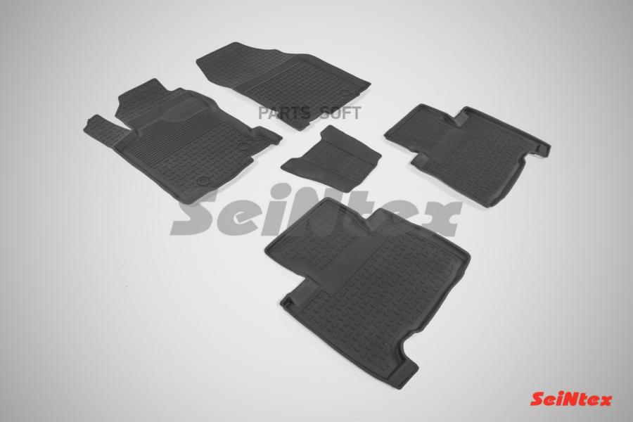 

Резиновые коврики SEINTEX с высоким бортом для Lexus NX 2014- / 86447