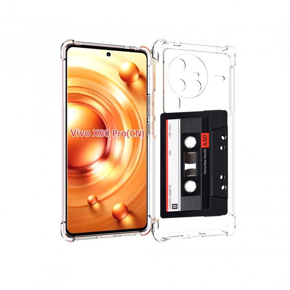 

Чехол MyPads касета для Vivo X80 PRO, Прозрачный, Tocco