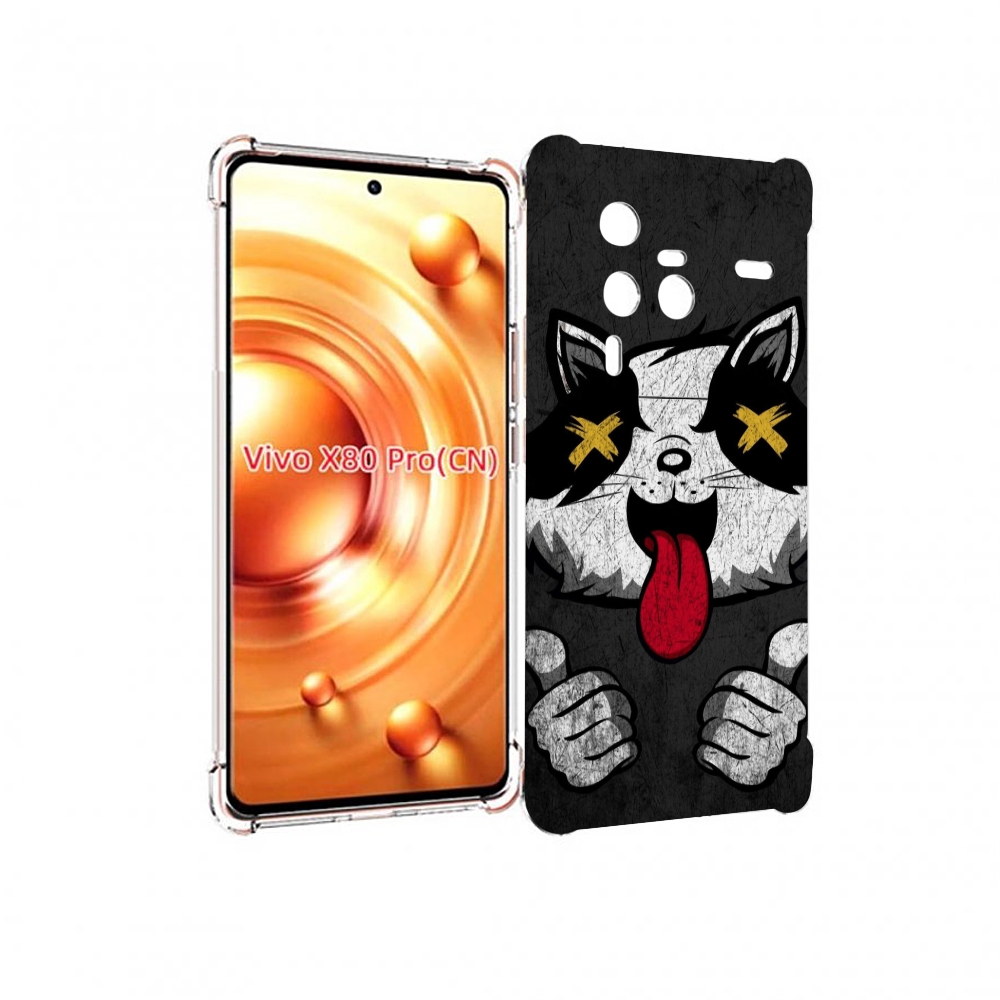 

Чехол MyPads классный зверек для Vivo X80 PRO, Прозрачный, Tocco
