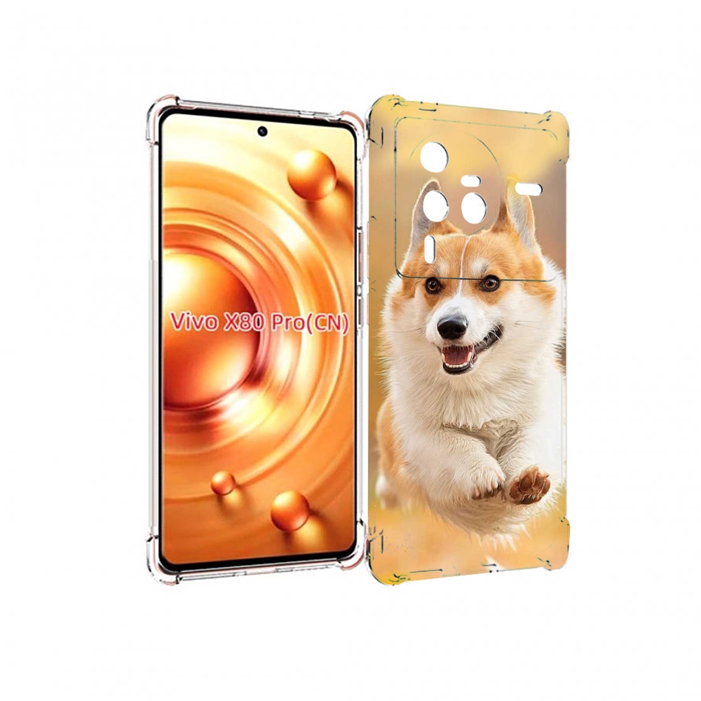 

Чехол MyPads когри собака для Vivo X80 Pro, Прозрачный, Tocco