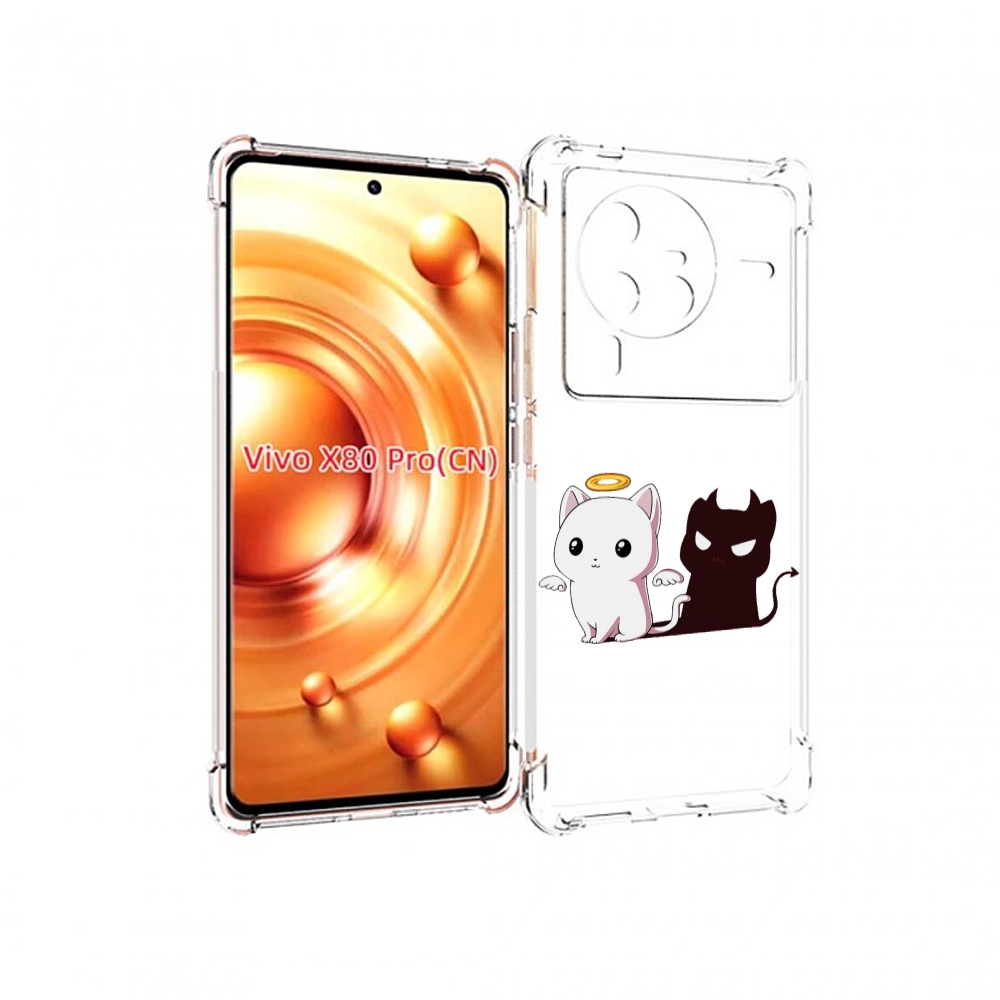 

Чехол MyPads котик-с-злой-тенью для Vivo X80 PRO, Прозрачный, Tocco