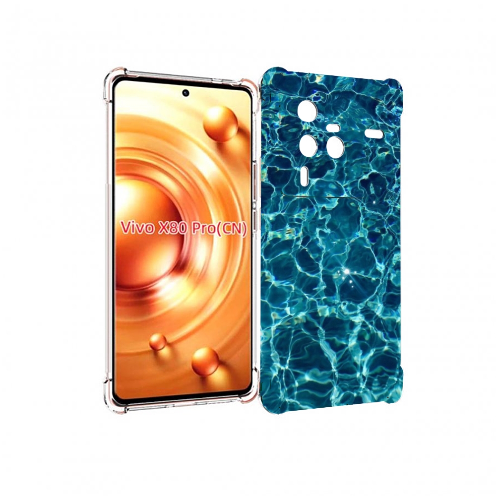 

Чехол MyPads красивая голубая вода для Vivo X80 PRO, Прозрачный, Tocco