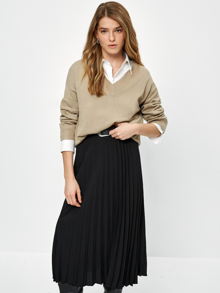 

Юбка женская ZARINA 3123219219 черная XL, 3123219219