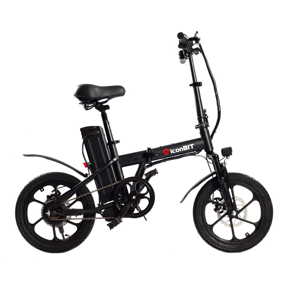 Электровелосипед Iconbit Iconbit E-BIKE K316, 2022, черный