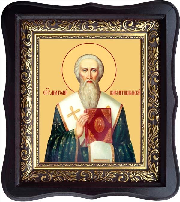 

Анатолий Константинопольский Святитель. Икона На холсте.