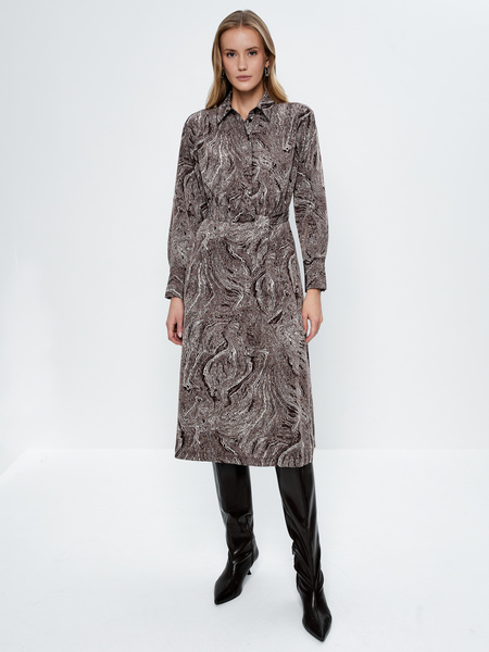 

Платье женское ZARINA 3121035546 коричневое XL, 3121035546
