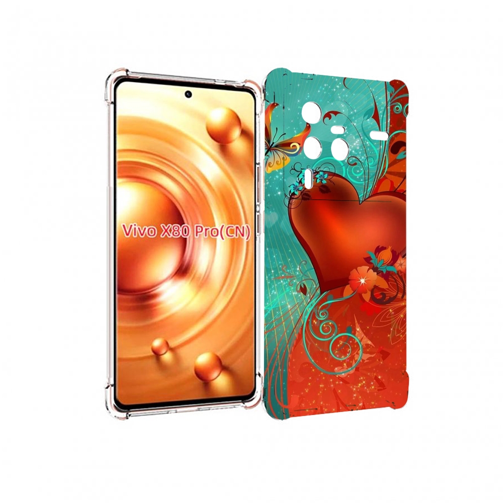 

Чехол MyPads красивые-яркие-сердечки для Vivo X80 PRO, Прозрачный, Tocco