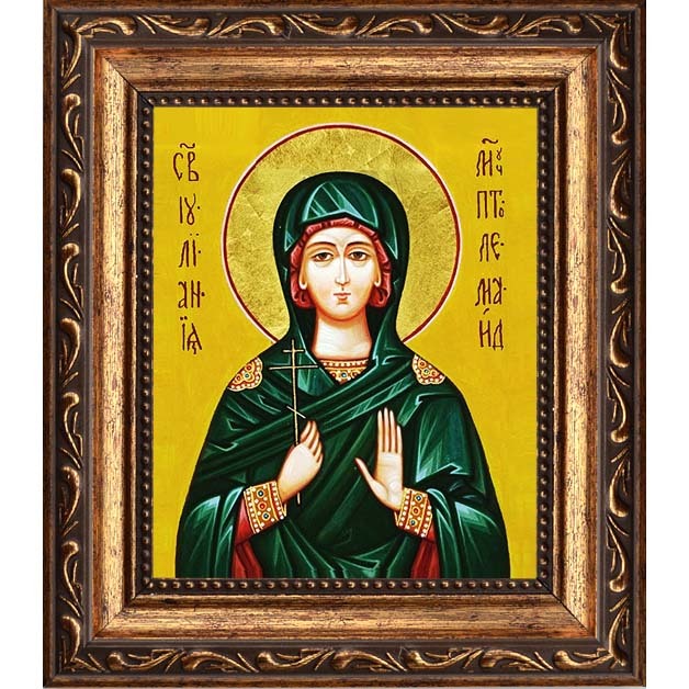 

Иулиания Птолемаидская Святая мученица. Икона на холсте.