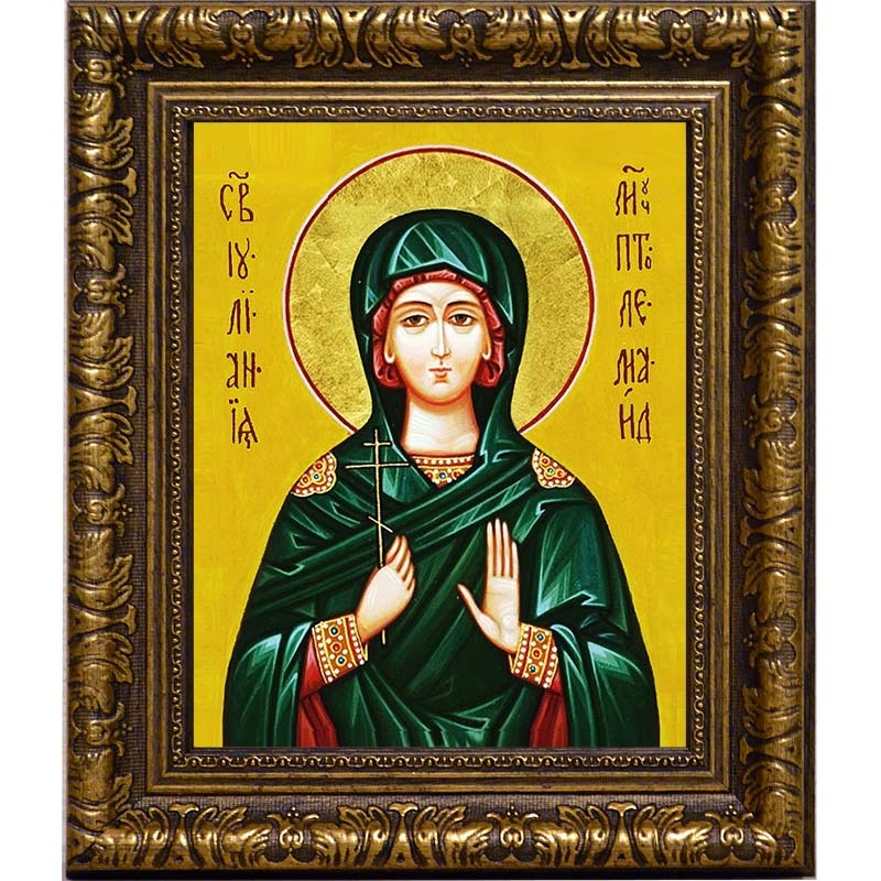 

Иулиания Птолемаидская Святая мученица. Икона на холсте.