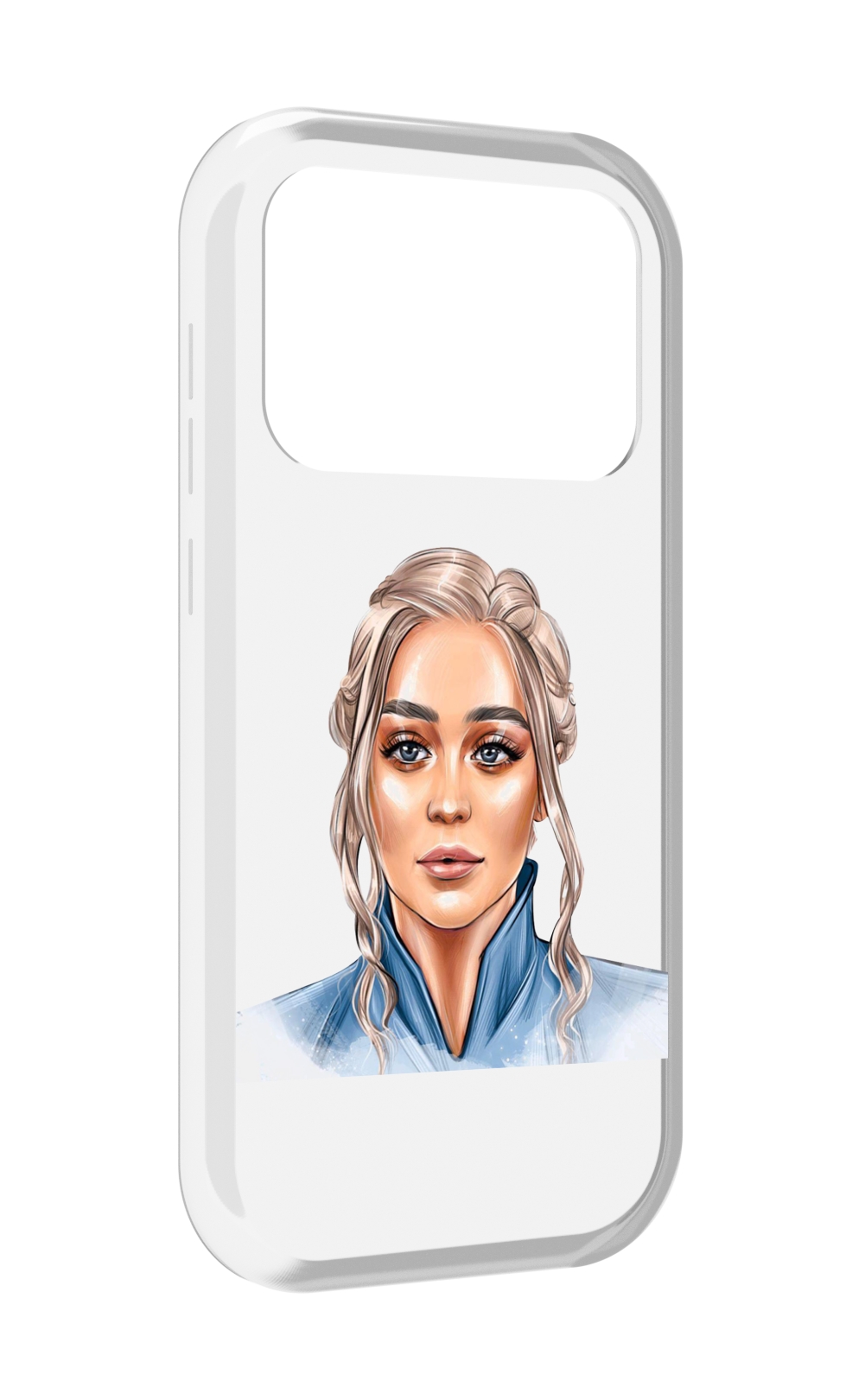 

Чехол MyPads красивая-нарисованная-девушка-блондинка женский для Oukitel F150 Air1 Pro ..., Прозрачный, Tocco
