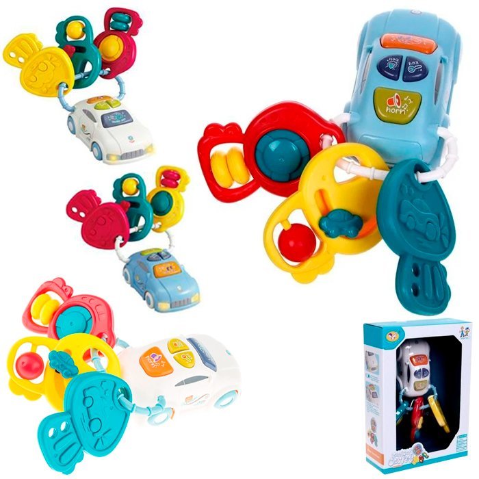 

Игрушка на батарейках 855-75А Брелок с ключами в коробке