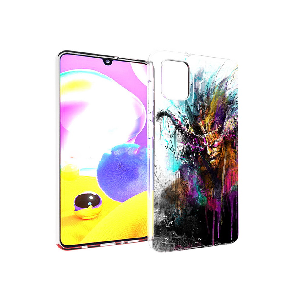 Чехол MyPads Tocco для Samsung Galaxy A31 яркий дьявол (PT146911.482.709)