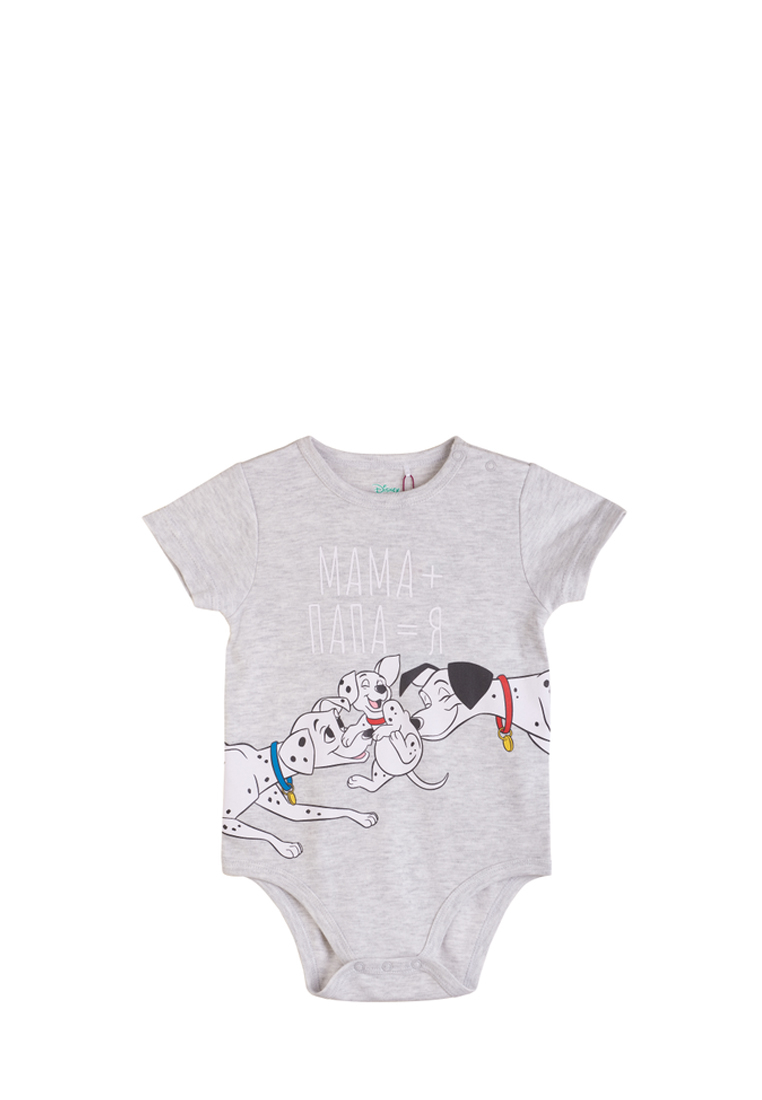 

Боди детское DISNEY SS22D12 цв. серый меланж р. 80, SS22D12