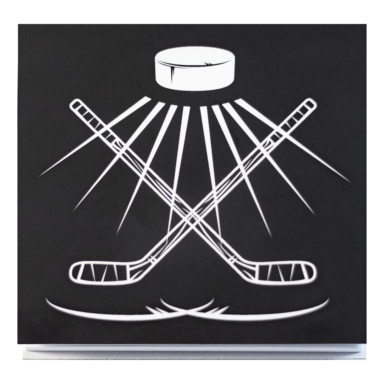 Блок для записей Printstick Спорт Хоккей с клеевым краем в ассортименте