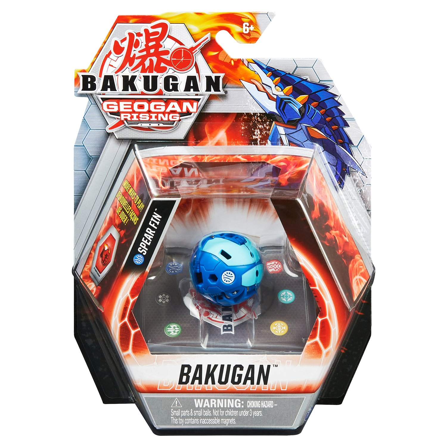 Фигурка-трансформер Bakugan Bakugan S3 Spear Fin 6061459/20132748