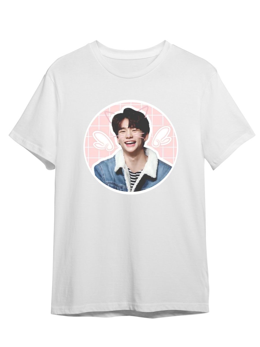 

Футболка унисекс Каждому Своё Stray Kids/K-Pop/Корея MGSK23 белая 5XL, "Stray Kids/K-Pop/Корея" MGSK23