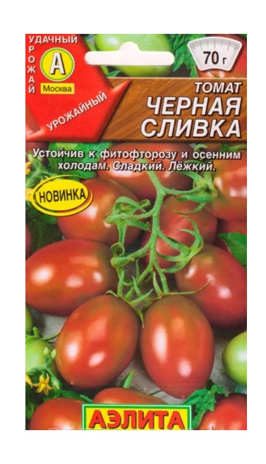 

Семена томат Аэлита Черная сливка 1 уп.