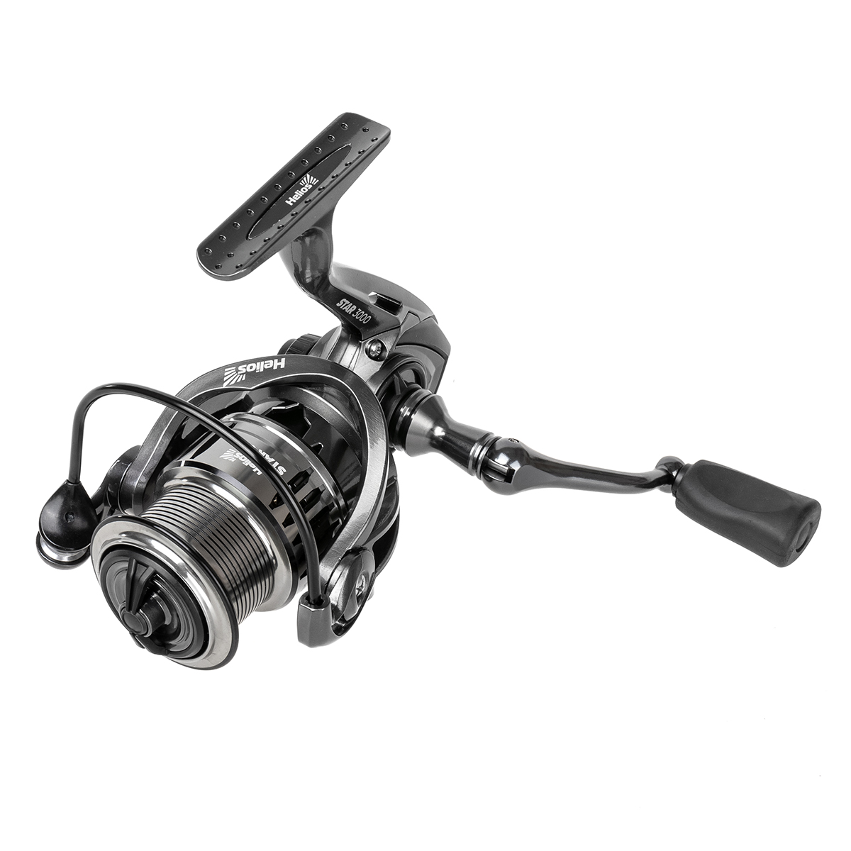 

Катушка Star Helios HS-S-3000 4+1 подшипник, Черный, HS-S-3000