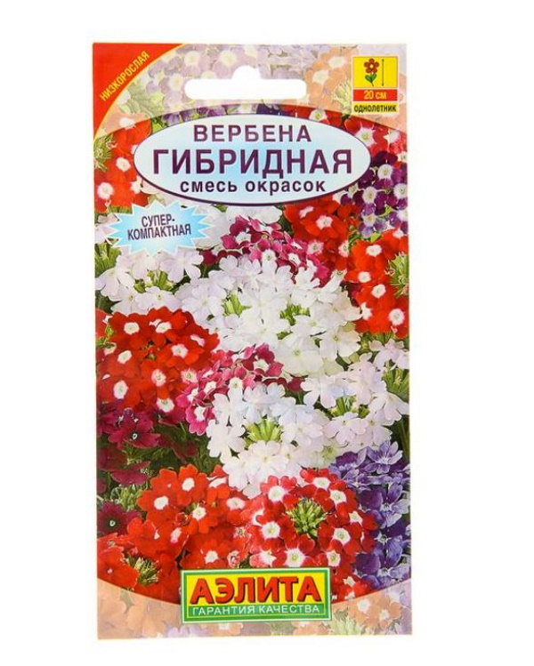 

Семена вербена Аэлита смесь окрасок 1 уп.