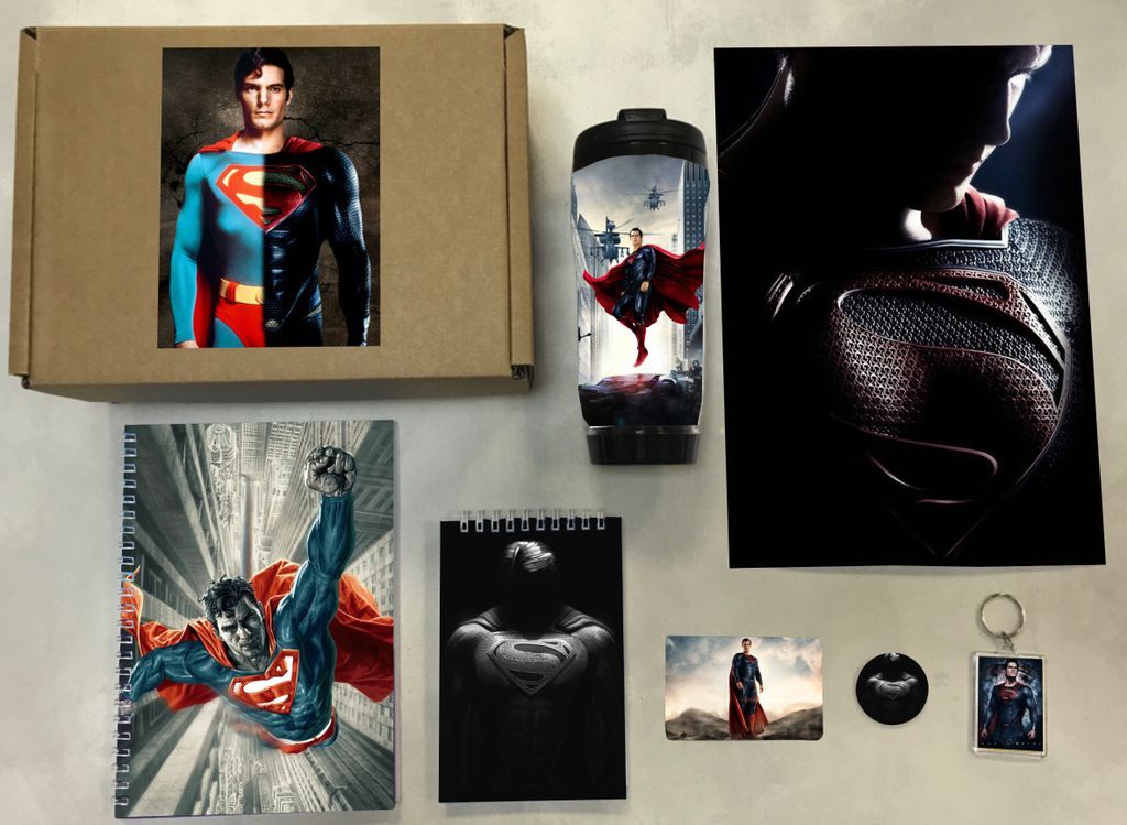 

Бокс с подарком Супермен, Superman - 5, 53504740-1, 7 предметов