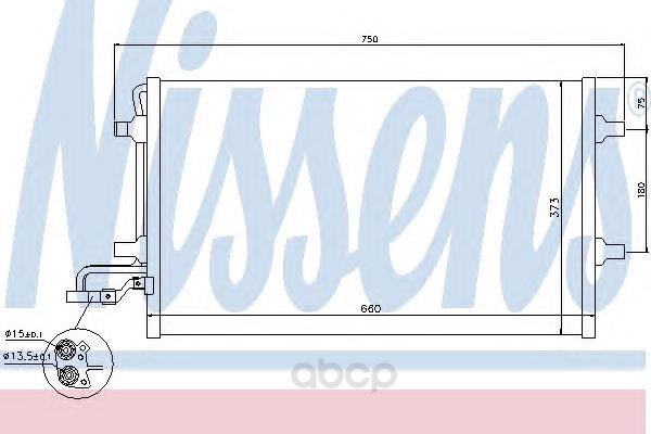 

Конденсатор Кондиционера Nissens 940154