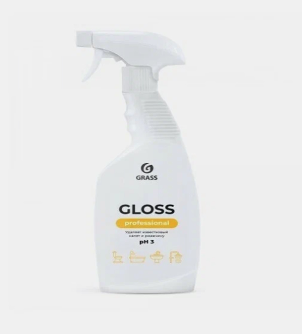 Чистящее средство для санузлов Grass Gloss Professional, 600 мл