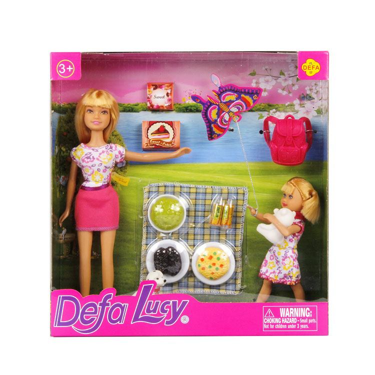 

Кукла 8282 На пикнике с аксесс. Defa Lucy