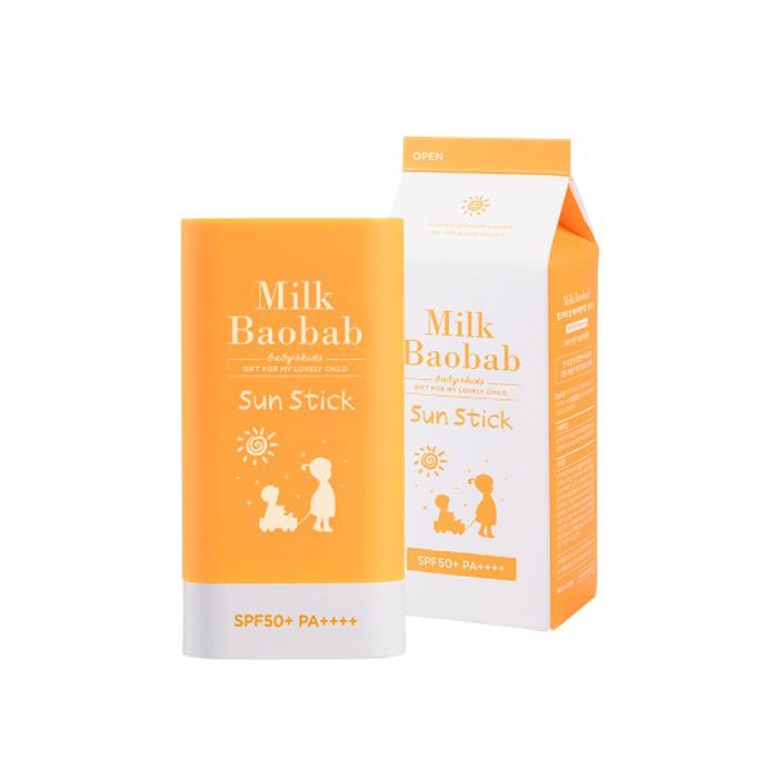 фото Крем для лица и тела milkbaobab baby&kids sun stick cream (18 гр) milk baobab