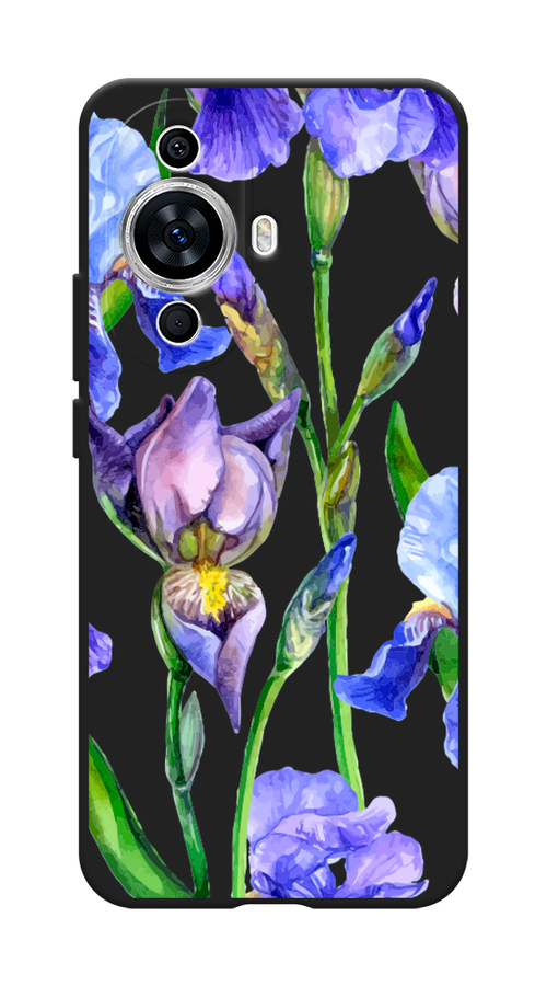 

Чехол Awog на Huawei Nova 11 "Синие ирисы", Фиолетовый;голубой;зеленый, 6121252-1