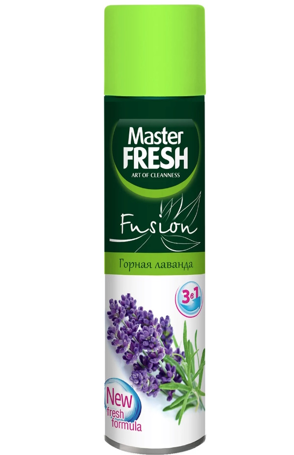 

Освежитель воздуха Master Fresh Горная лаванда, 300 мл, 46207399
