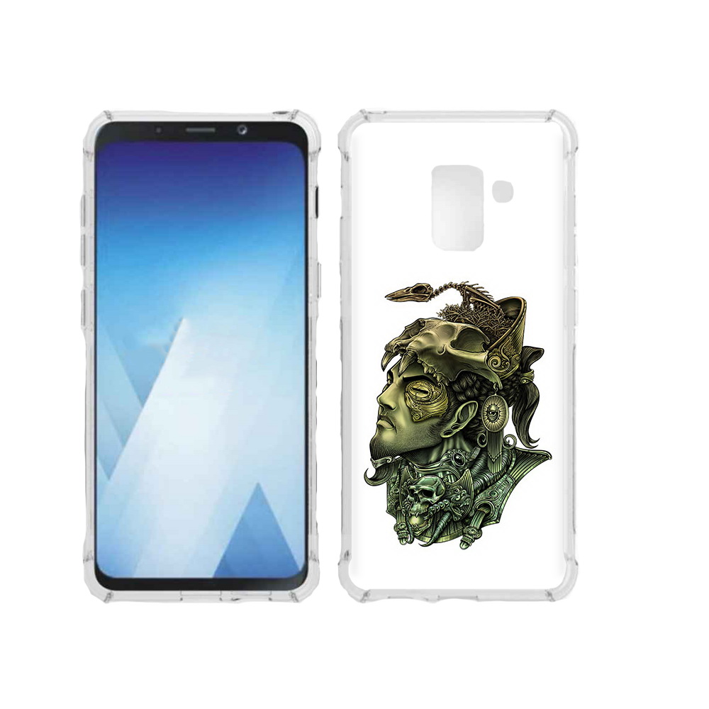 

Чехол MyPads Tocco для Samsung Galaxy A5 (2018) бронзовый воин (PT95317.573.248), Прозрачный, Tocco