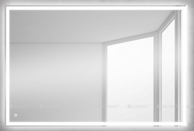 фото Зеркало с встроенным светильником и сенсорным выключателем spc-grt-1000-600-led-tch, 12w, belbagno