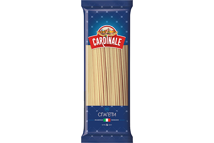 Cardinale, макаронные изделия Спагетти, 500 г