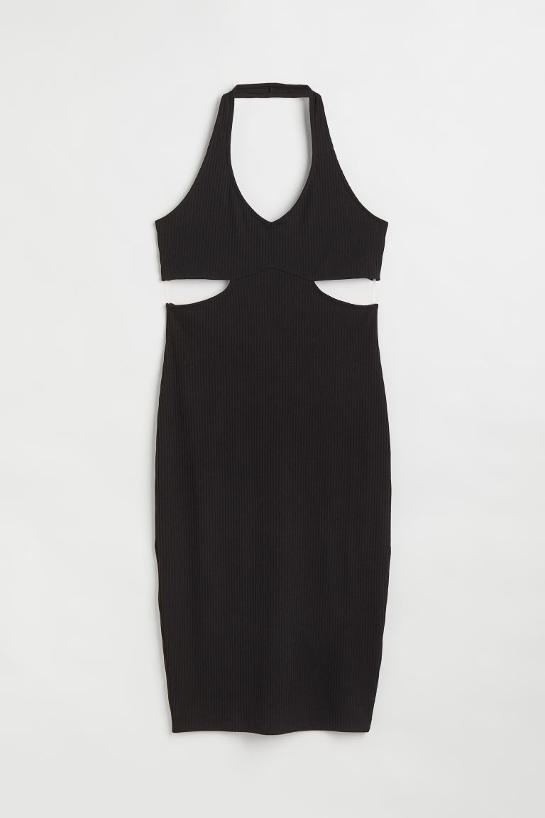 фото Платье женское h&m 1061669001 черное 4xl (доставка из-за рубежа)
