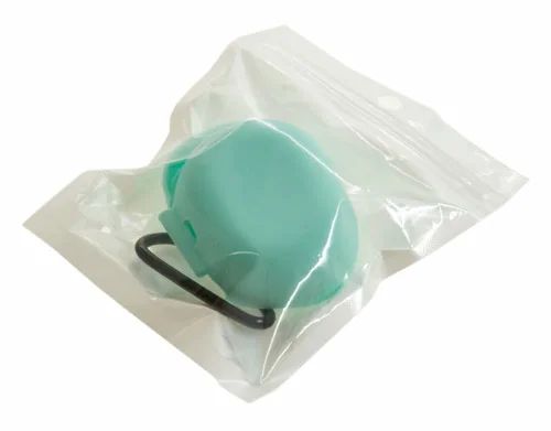 Силиконовый чехол для AirDots Slim+карабин, aqamarine