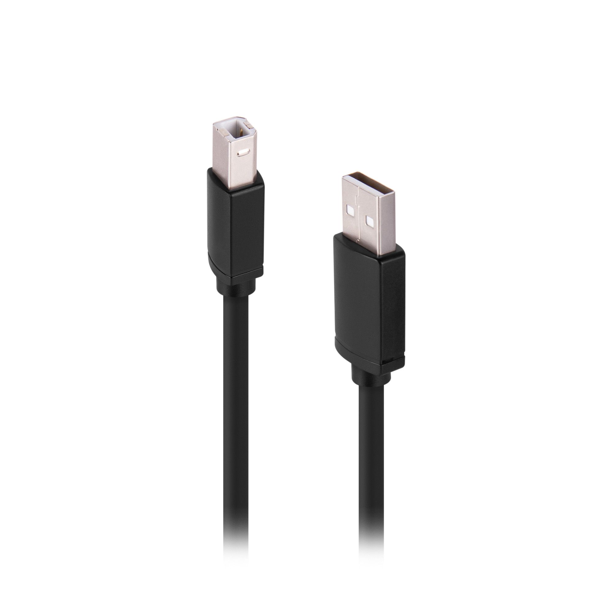 Кабель Rombica USB A-USB B USB 1.8м (3212009)