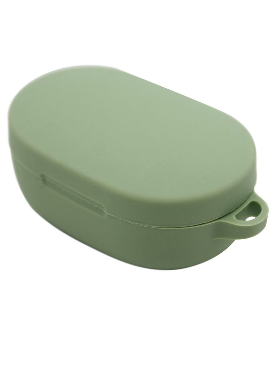 

Силиконовый чехол для AirDots Slim+карабин, dark-green, Зеленый