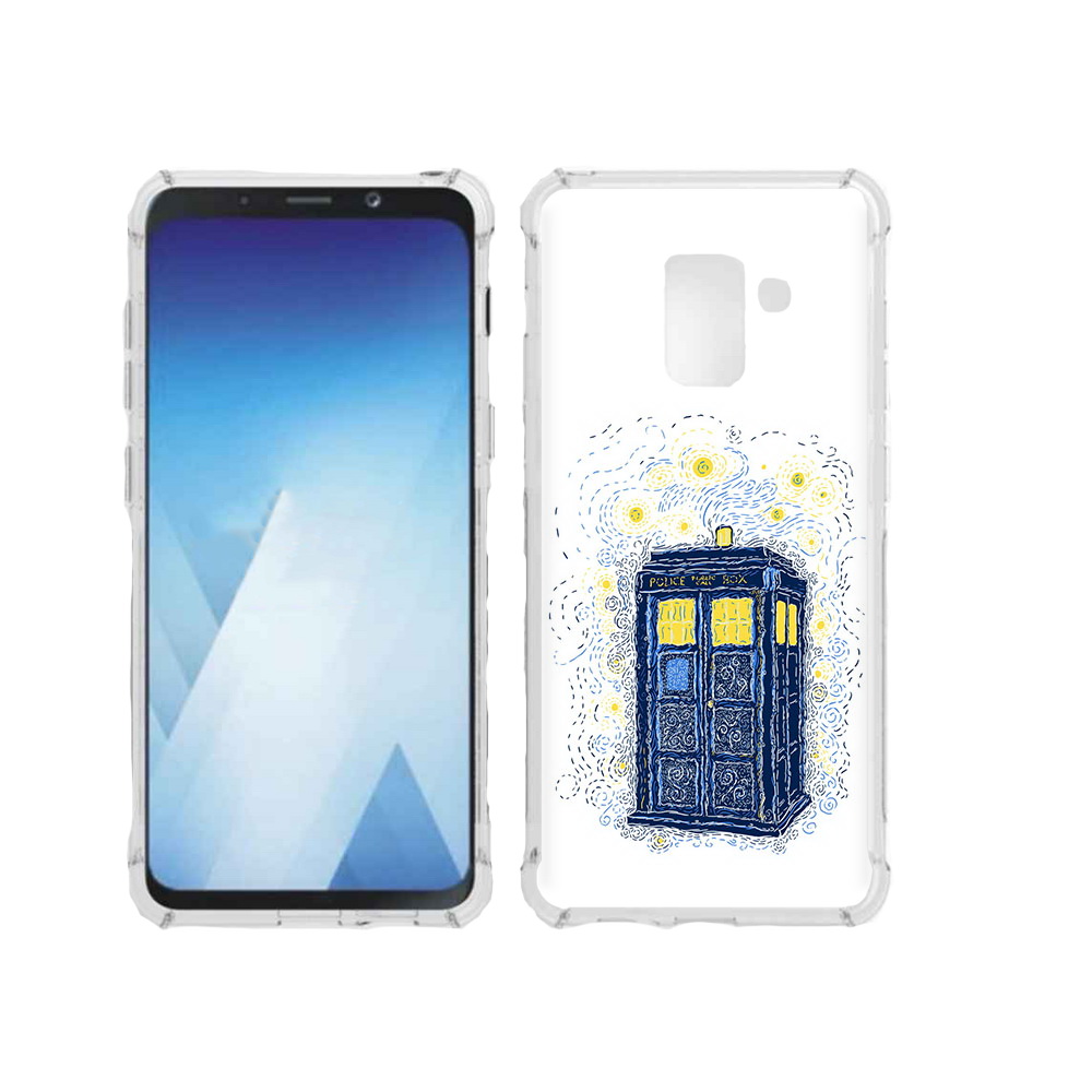 

Чехол MyPads Tocco для Samsung Galaxy A5 (2018) будка рисунок (PT95317.573.249), Прозрачный, Tocco