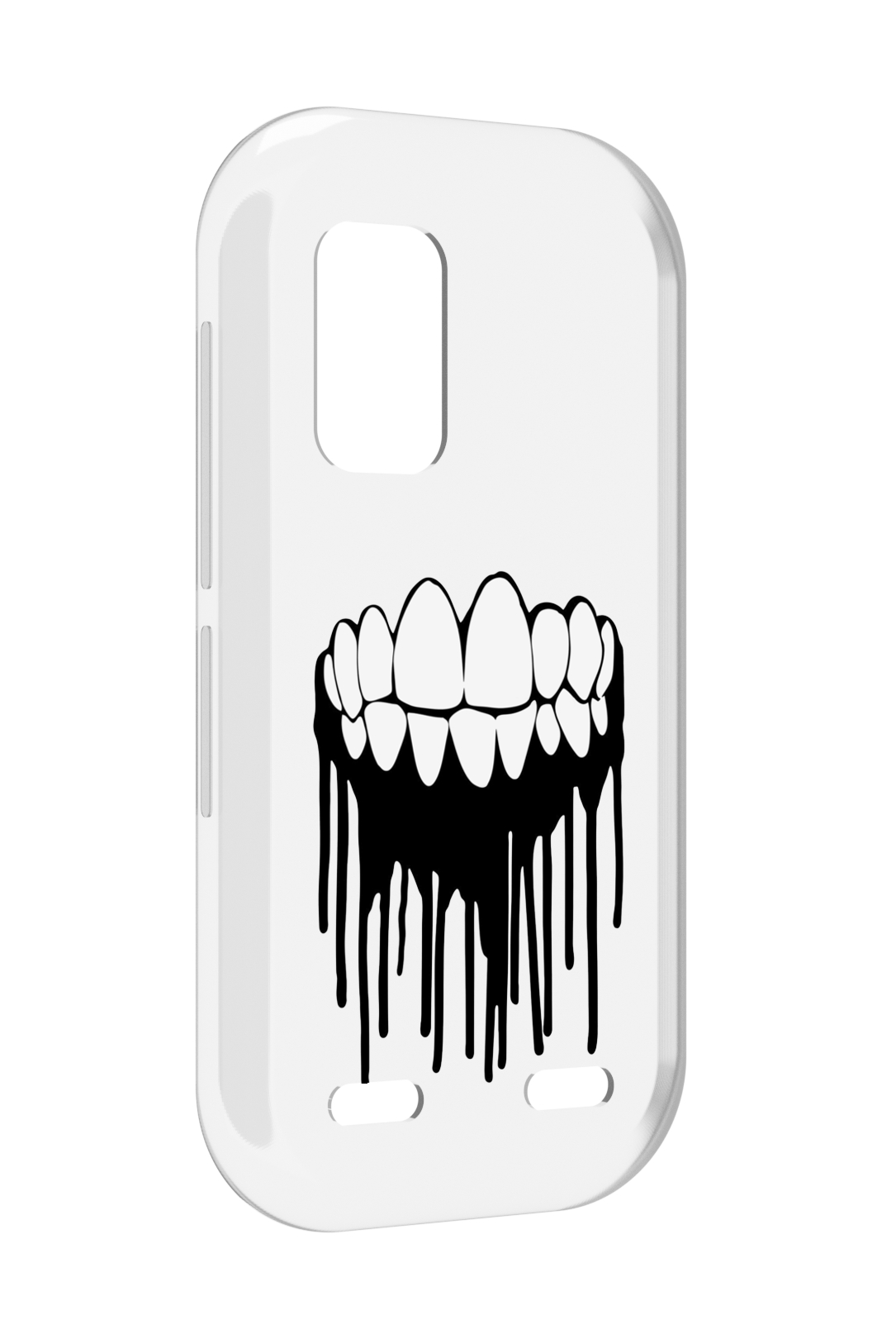 

Чехол MyPads зубы для UleFone Armor X10 / X10 Pro, Прозрачный, Tocco