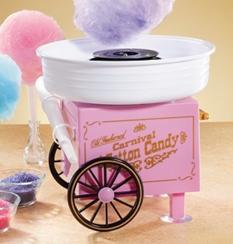 фото Аппарат для приготовления сахарной ваты candy maker carnival nobrand