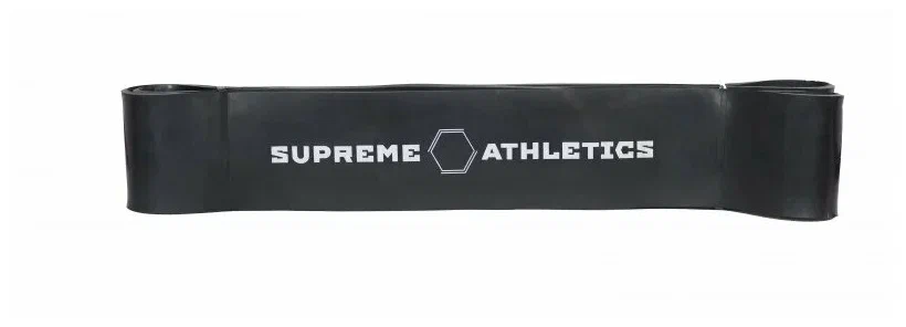 

Петля эспандер Supreme athletics нагрузка от 35 до 90 кг черная, Черный